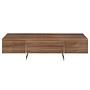 Lowboard Wood veneer Chrome-plated steel 5