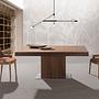 Dining Table Extendable Brown 240 cm 1