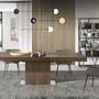 Dining Table Extendable Brown 240 cm 4