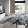3055 Sideboard Verchromter Stahl Weiß 2