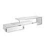 Lowboard Chrome-plated steel White 3