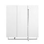 3053 Credenza Acciaio cromato Bianco 5