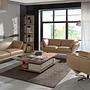 Cube Walnut veneer bookcase 4