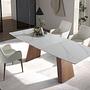 Armchair Faux leather Wood White 2