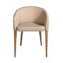 Sedia da pranzo Spagna Tessuto Beige 5