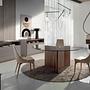 Dining chair wood brown 3