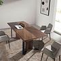 Dining chair fabric grey 6