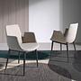 Dining chair fabric grey 1