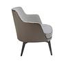 Armchair Faux Leather Brown 4