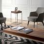 Armchair Faux Leather Brown 6