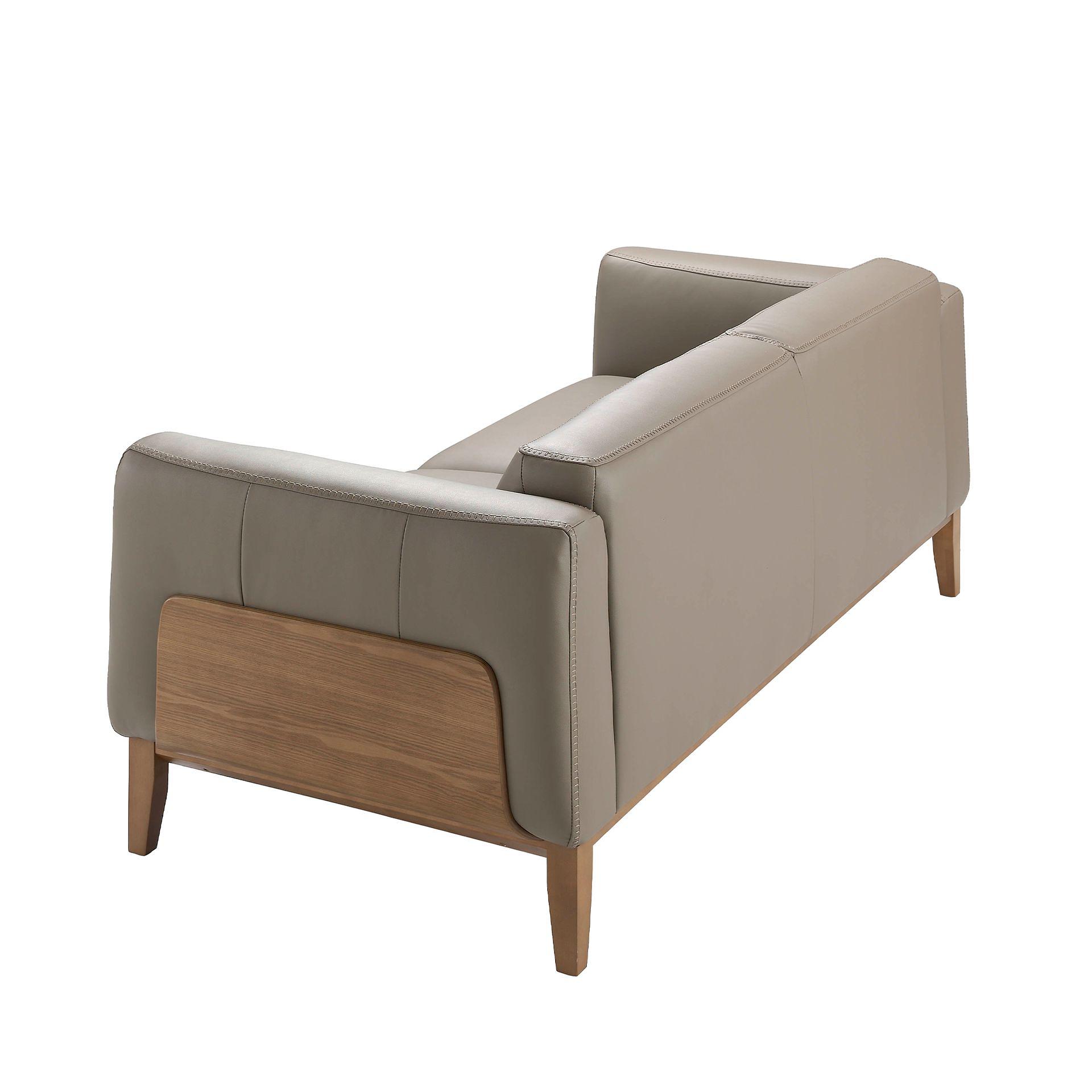 ANGEL CERDÁ 3 seater mink leather sofa 3