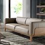 ANGEL CERDÁ 3 seater mink leather sofa 1