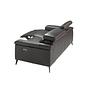 Sofa 3-seater with recliner function Leather Chocolate Brown 3