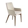 Sedia da pranzo legno beige 0