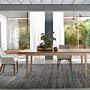 Sedia da pranzo legno beige 2