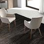 Dining chair wood beige 3