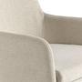 Sedia da pranzo legno beige 7