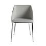 Armchair stainless steel grey 5