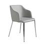 Armchair stainless steel grey 0