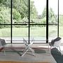 Armchair stainless steel grey 6