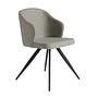 Sedia con braccioli acciaio inox grigio 0