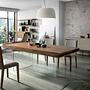 Sideboard impiallacciatura di noce crema 4