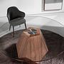 Armchair faux leather gray 6