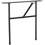 2x TABLO H-leg metal 0