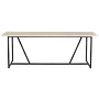 Silas Dining table Ash wood Metal 3