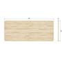 Tabletop Oak Brown 6