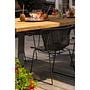 2x Wings Garden Chair Black 1