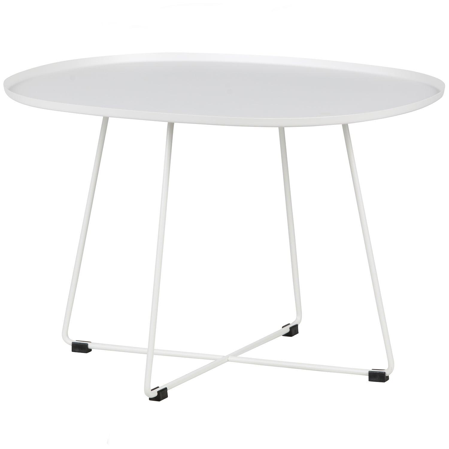 Otis Side Table Metal White 0