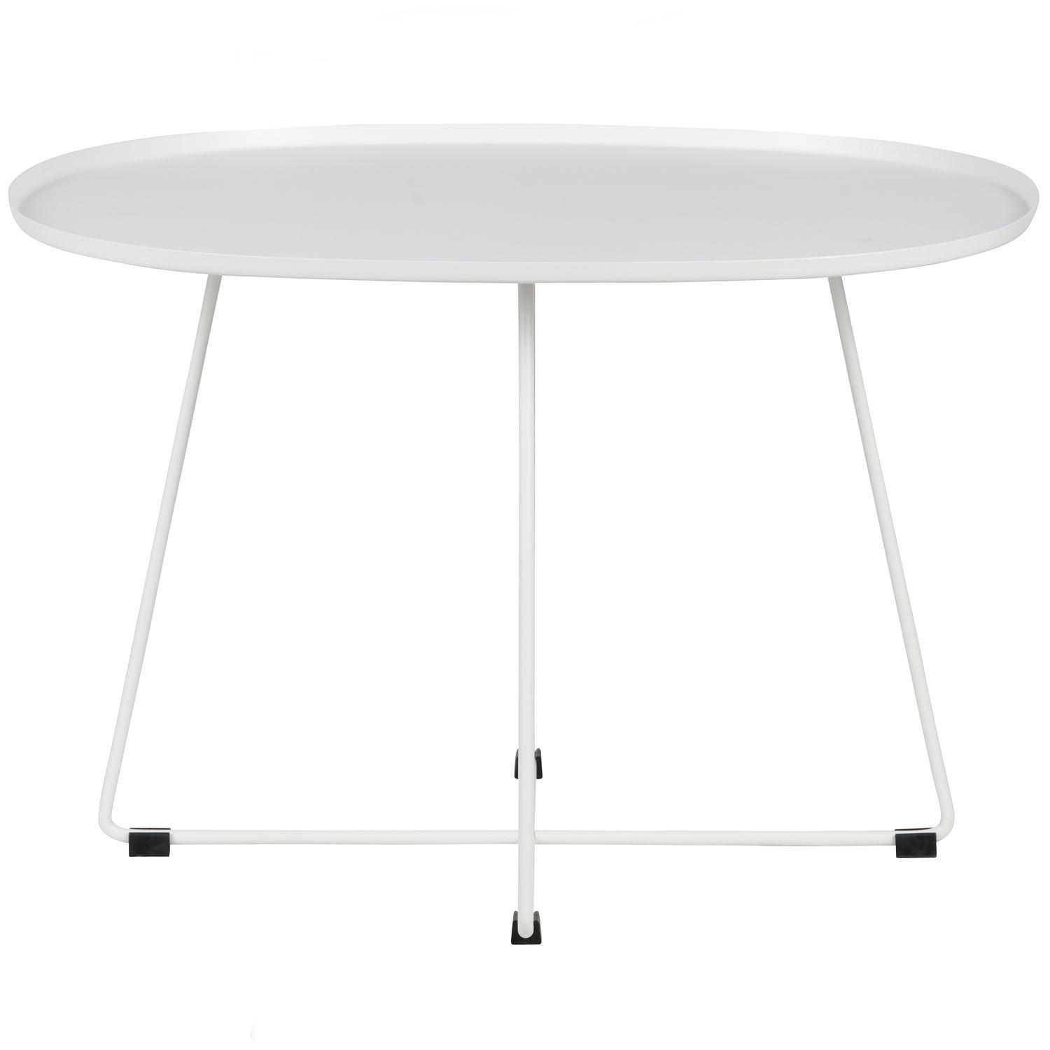 Otis Side Table Metal White 1