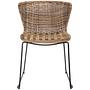 2x Wings Chair Steel Natural 3