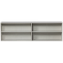 Klink Display Cabinet FSC Pine wood tempered glass sliding doors 3