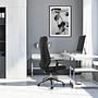 VITORO ECO Swivel Office Chair with Casters Faux Leather Black 5