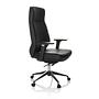 VITORO ECO Swivel Office Chair with Casters Faux Leather Black 7