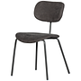 2x Link Dining chair Dark brown 0