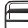 LUCY Rollbettgestell Metall Schwarz 90x200cm 7