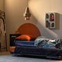 LUCY Rollbettgestell Metall Schwarz 90x200cm 2