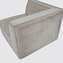 Dane 1 posto modulo angolare sinistro Danny Cream 9