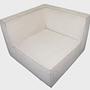 Dane 1-Sitzer Eckmodul Links Maya Cream 5