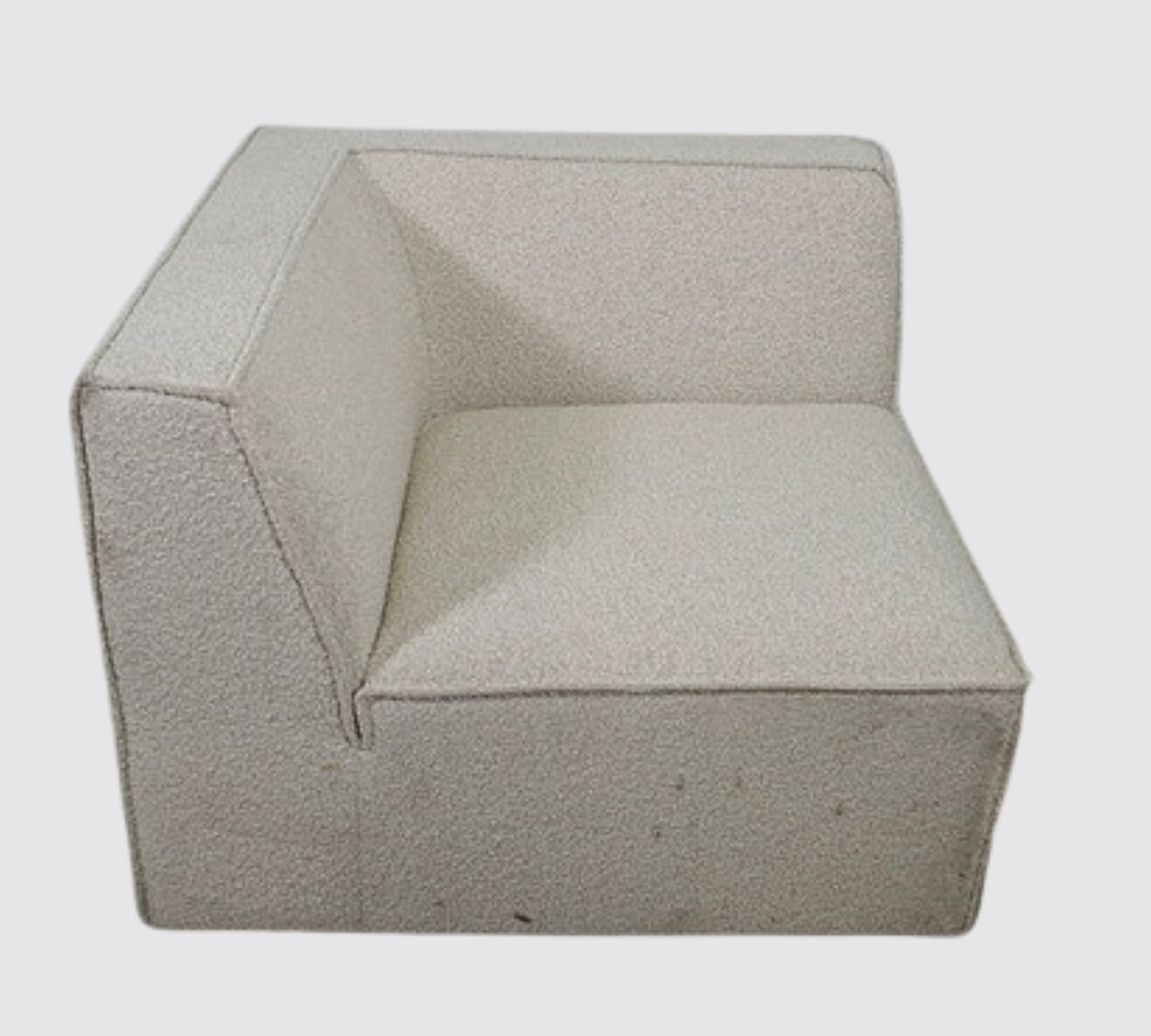 Dane 1-Seater Corner Module Left Maya Cream 5