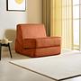 Origami armchair Chaise lounge Convertible Orange 0