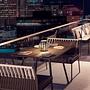 Urban Dining Set Aluminium String-Flex Anthracite 2
