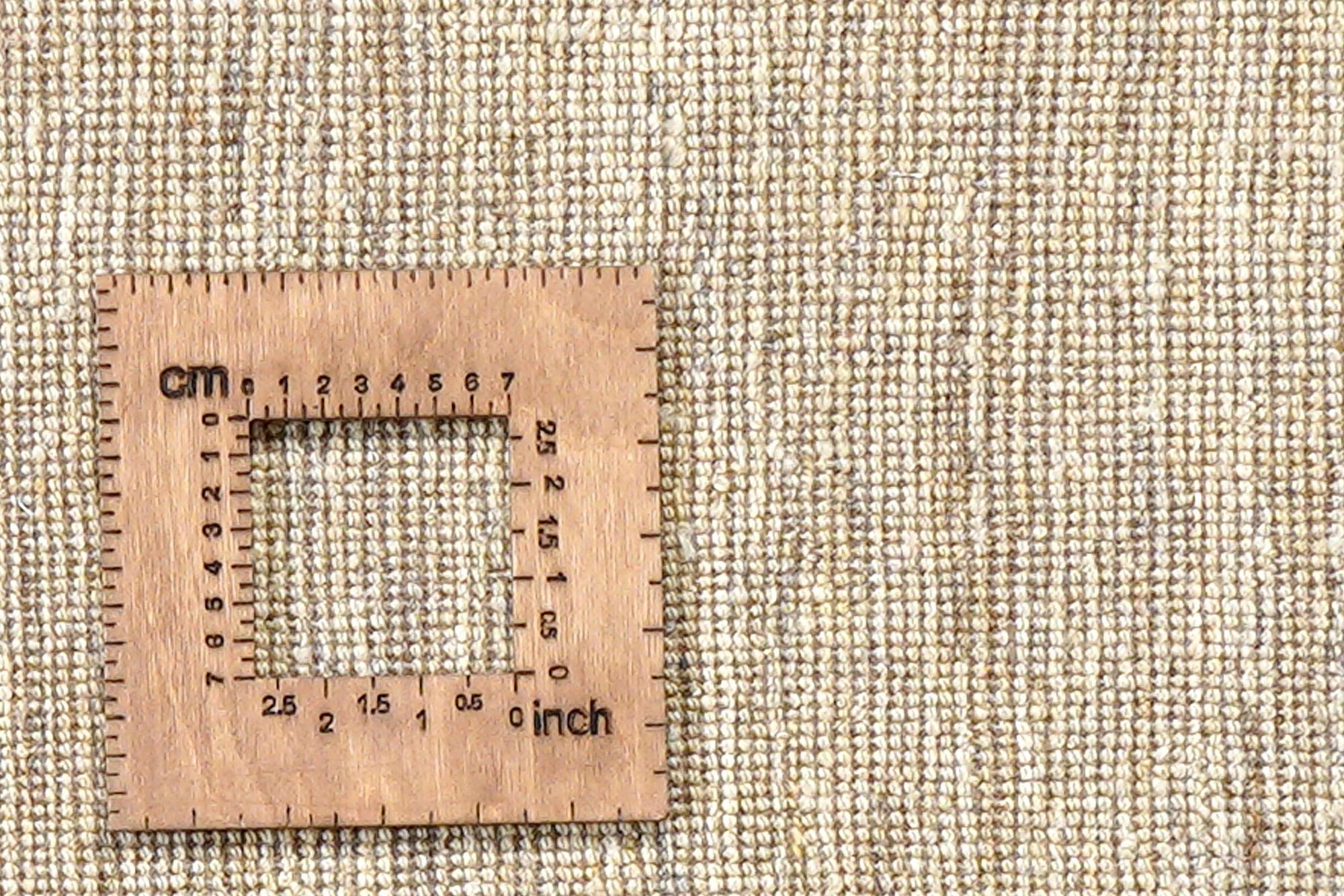Gabbeh Teppich Wolle Creme 6