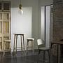 UTILITY Stool Leather Black 2