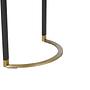 BLINK Console table steel wood veneer 8