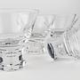 5x Vintage Schale Kristall 1970er Jahre 3