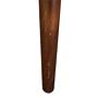 Slow chair leather walnut black 8
